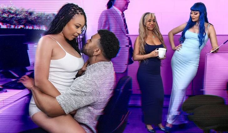 FreeuseFantasy β The Boss Let Me Fuck All of My Coworkers/ Adriana Maya, Jewelz Blu & Luna Luxe